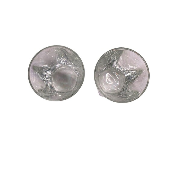 2 Vintage Dewars Glasses Scotch Whisky Low Ball Glass Rocks Libbey Duratuff - Picture 5 of 8